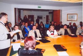GEMEINDERATSWAHLEN am 14.  3. 2010 - der neue Gemeinderat: Die erste Sitzung - mit vielen Zuhörern