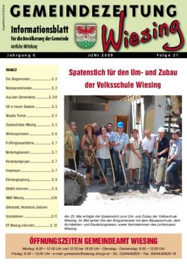 Gemeindezeitung Juni 2009