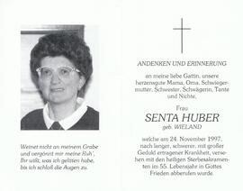 Senta Huber, geb. Wieland, im 55. Lebensjahr