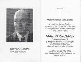 Martin Pirchner, im 86. Lebensjahr