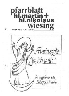Pfarrblatt Wiesing Mai 2000