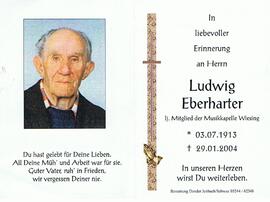 Ludwig Eberharter, im 91. Lebensjahr
