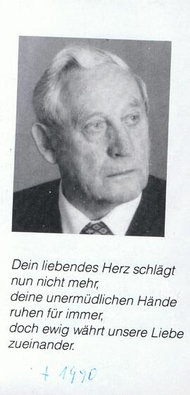 Dornauer Hans im 69. Lebensjahr