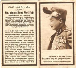 Dr. Engelbert Dollfuß, im 42. Lebensjahr