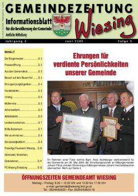 Gemeindezeitung Juni 2005