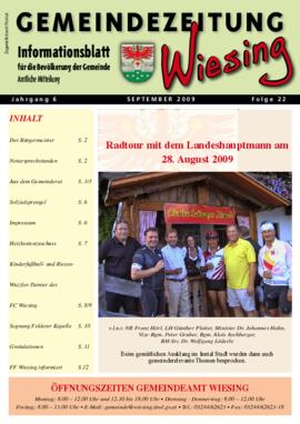 Gemeindezeitung September 2009