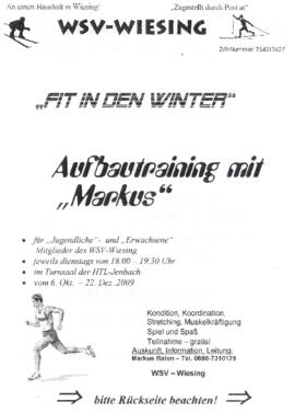 Fit in den Winter - Aufbautraining mit Markus /Aerobic, Bauch-Beine-Po, Pilates