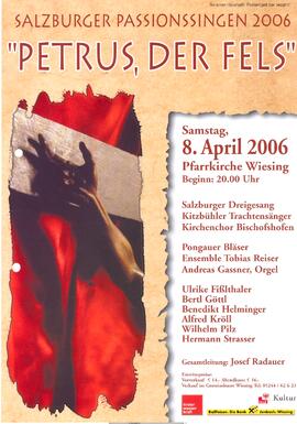 Salzburger Passionssingen 2006 in der Pfarrkirche Wiesing