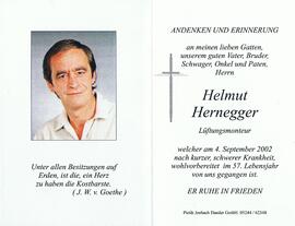 Helmut Hernegger, im 57. Lebensjahr