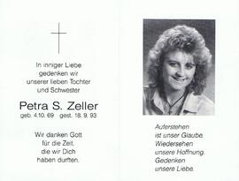 Petra S. Zeller, im 24. Lebensjahr