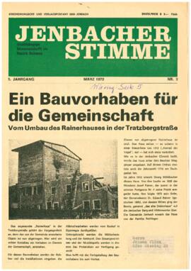 Jenbacher Stimme, Ausgabe 3, März 1972