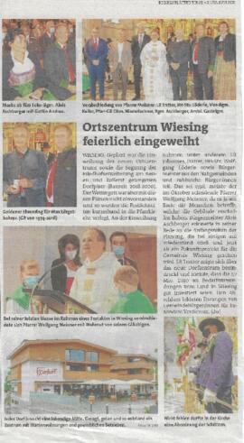 Ortszentrum Wiesing feierlich eingeweiht