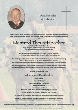 Manfred Theuretzbacher, im 57. Lebensjahr