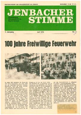 Jenbacher Stimme, Ausgabe 7, Juli 1974