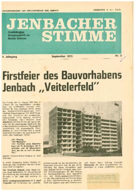 Jenbacher Stimme, Ausgabe 9, September 1973