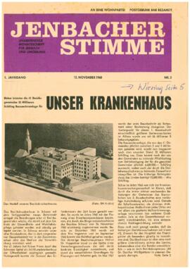 Jenbacher Stimme, Ausgabe 2, November 1968