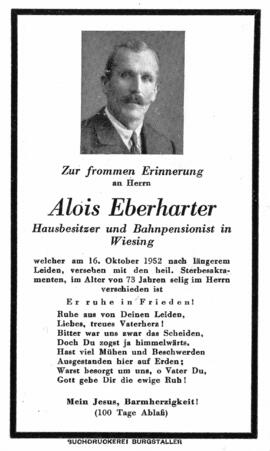 Alois Eberharter, im 73. Lebensjahr2 Medien!
