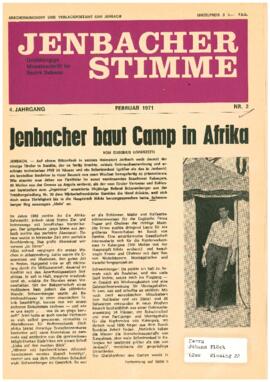 Jenbacher Stimme, Ausgabe 2, Februar 1971