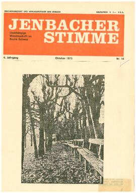 Jenbacher Stimme, Ausgabe 10, Oktober 1973