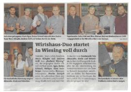 Wirtshaus-Duo startet in Wiesing voll durch