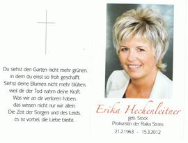 Erika Hechenleitner, geb. Stock, im 50. LJ (ermordet)
