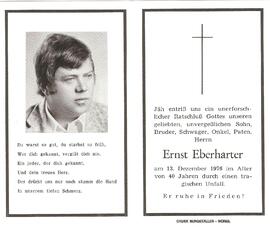 Ernst Eberharter, im 41. Lebensjahr
