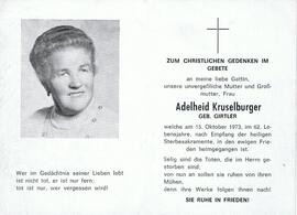 Adelheid Kruselbruger geb. Girtler, im 62. Lebensjahr