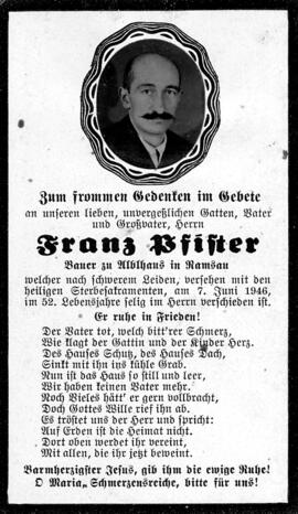Pfister, Franz