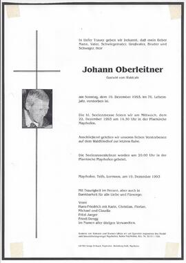 Oberleitner Johann