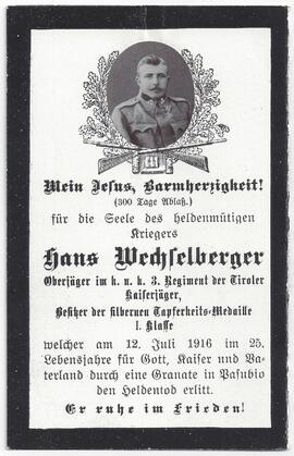 Wechselberger Hans