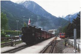Zillertalbahn, Dampfzug, Bahnhof Mayrhofen