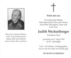 Wechselberger, Judith
