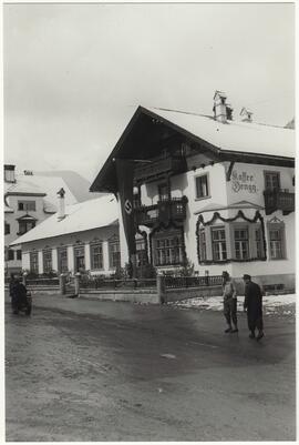 412 Cafe Dengg Häuserschmuck zur Volksabstimmung 10.04.1938