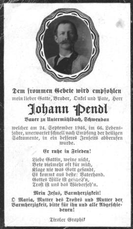 Pendl, Johann