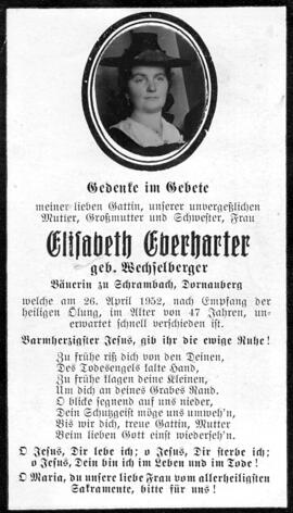 Eberharter Elisabeth, geborene Wechselberger