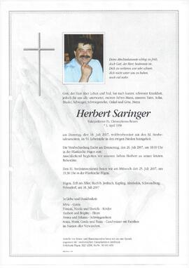 Saringer Herbert