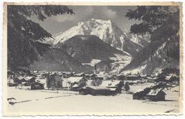 Mayrhofen gegen Süden, Winter