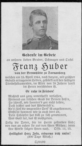 Huber, Franz