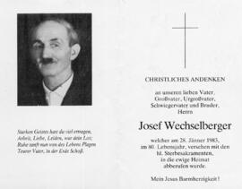 Wechselberger Josef