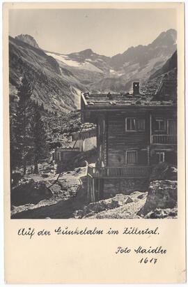 261 Maxhütte in der Gunggl Gem. Mayrhofen Privatbes. Fleidl Maria