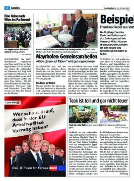 Mayrhofen: Gemeinsam helfen
