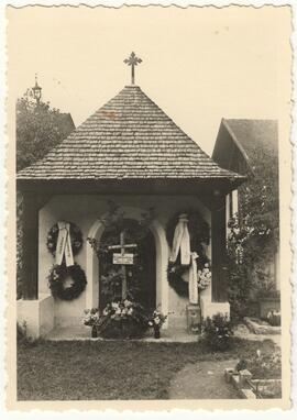 Friedhofkapelle Alt bis 1927 Gedenken an einen Gefallenen