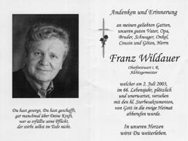 Wildauer, Franz