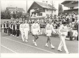 Tennis Davispokalspiel Portugal - Österreich Juni 1986