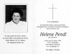 Pendl, Helene