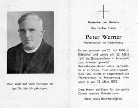 Werner, Peter