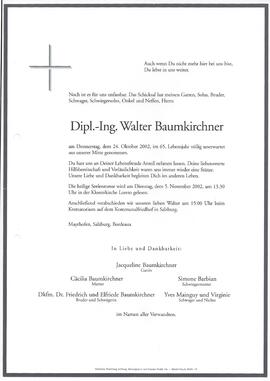 Baumkirchner Walter