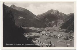 Mayrhofen mit Tristner und Grünberg