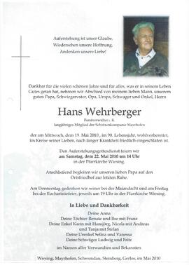 Wehrberger Hans