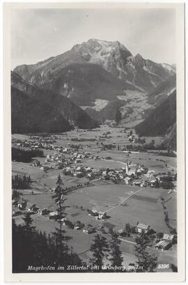 Mayrhofen nach Süden
